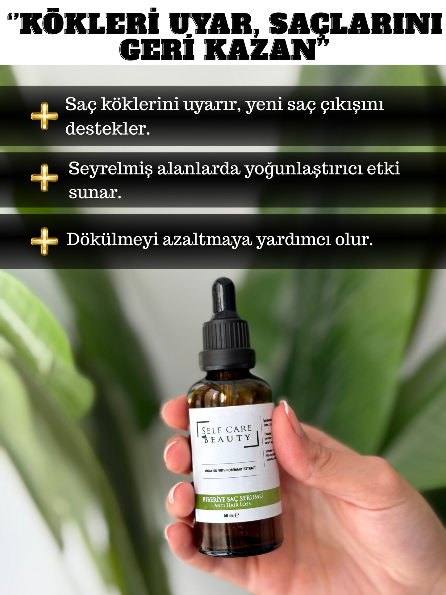 Biberiye Saç Serumu