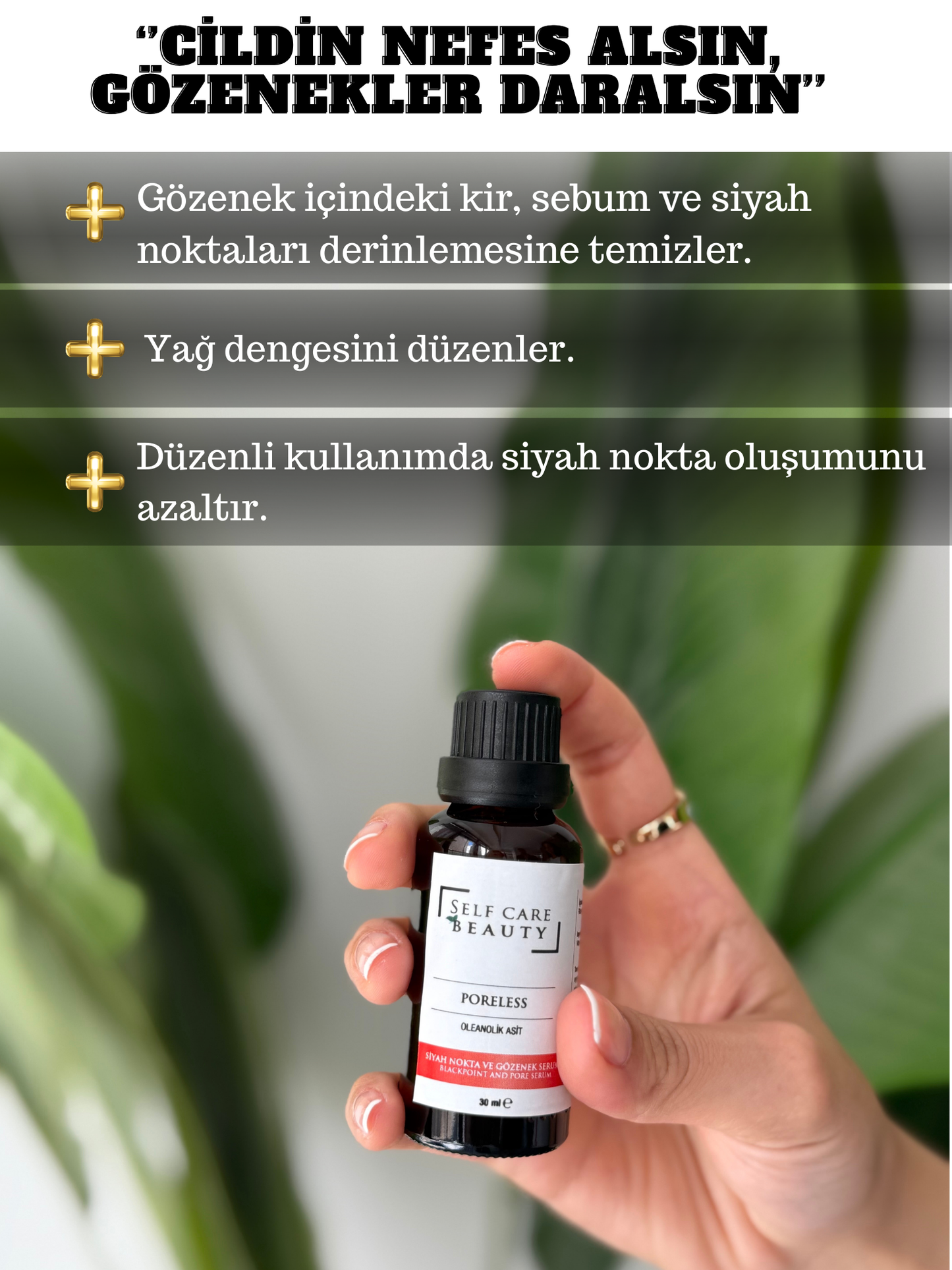 Siyah Nokta ve Gözenek Sıkılaştırıcı