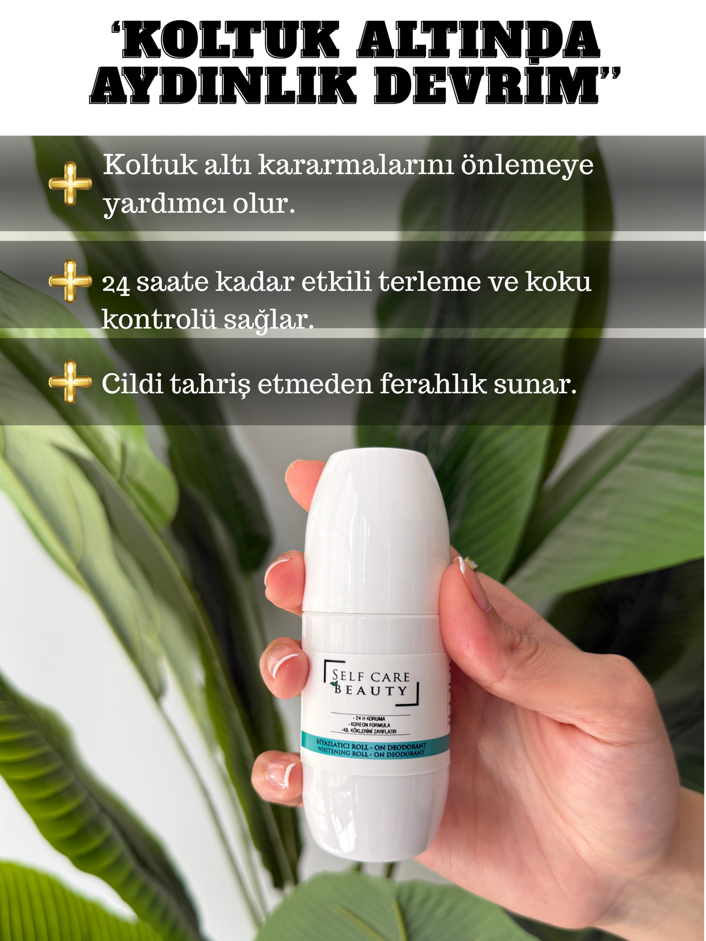 Korean Formula Beyazlatıcı Roll-On Deodorant