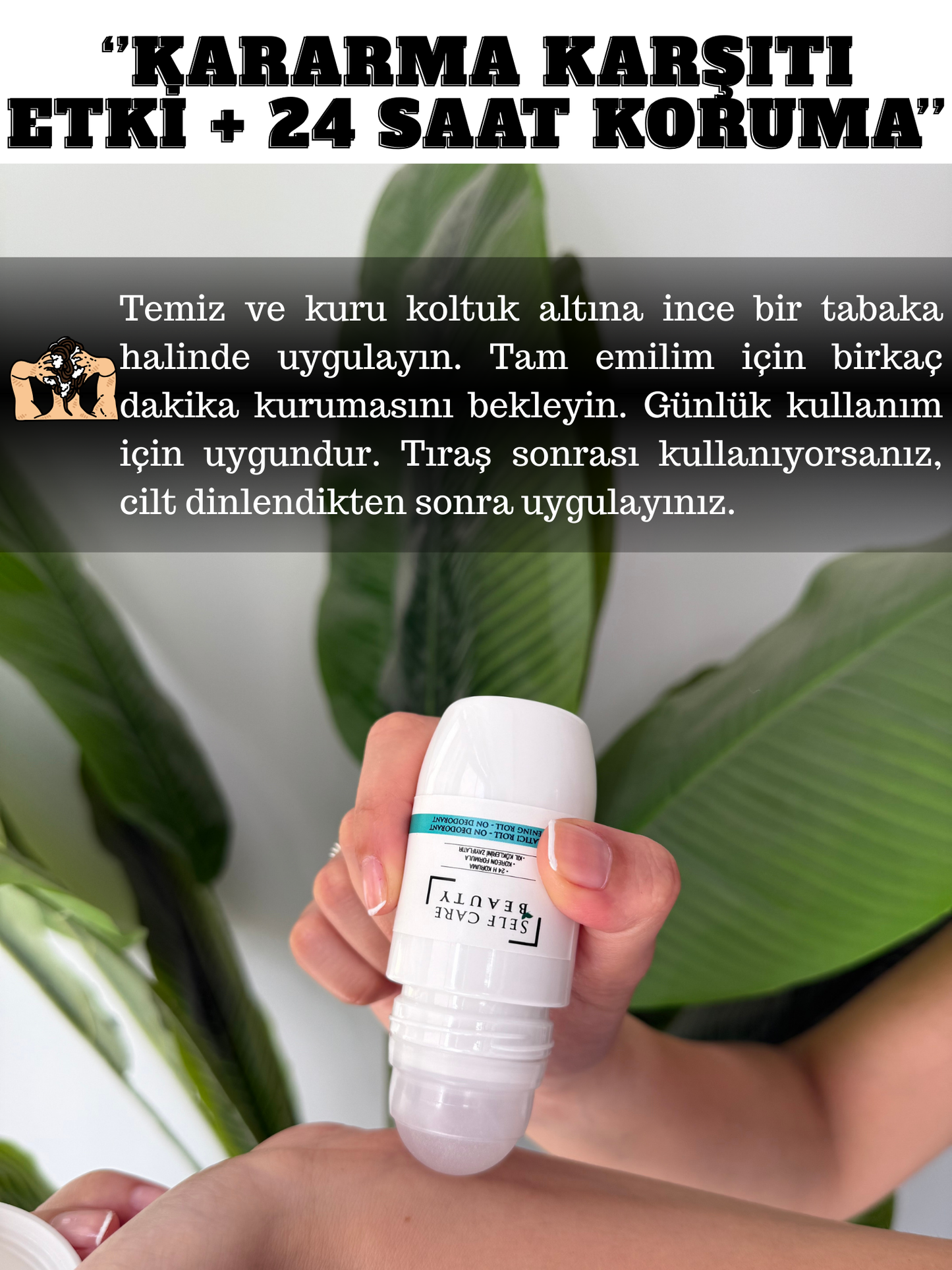 Korean Formula Beyazlatıcı Roll-On Deodorant