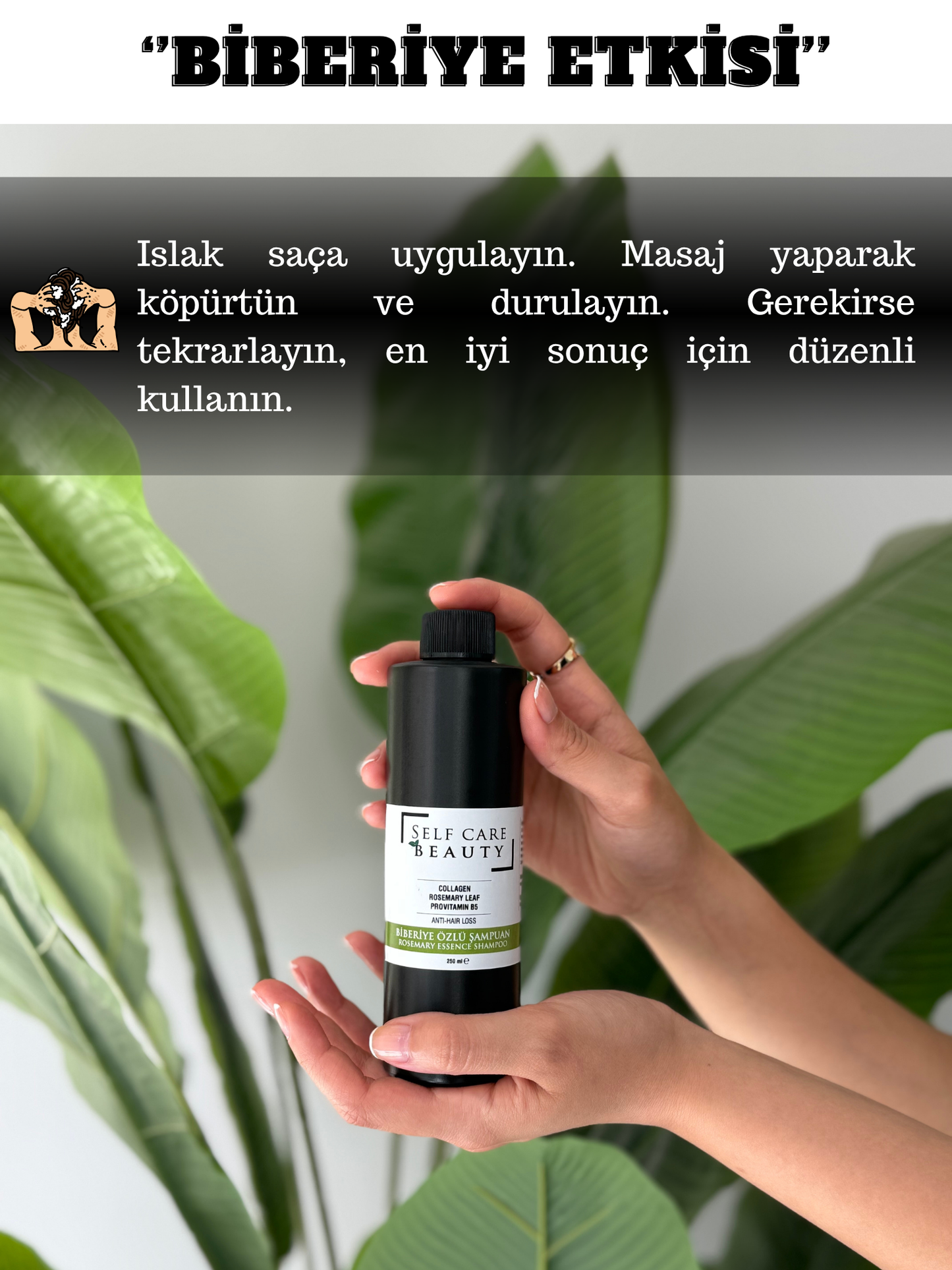 Biberiye Özlü Şampuan