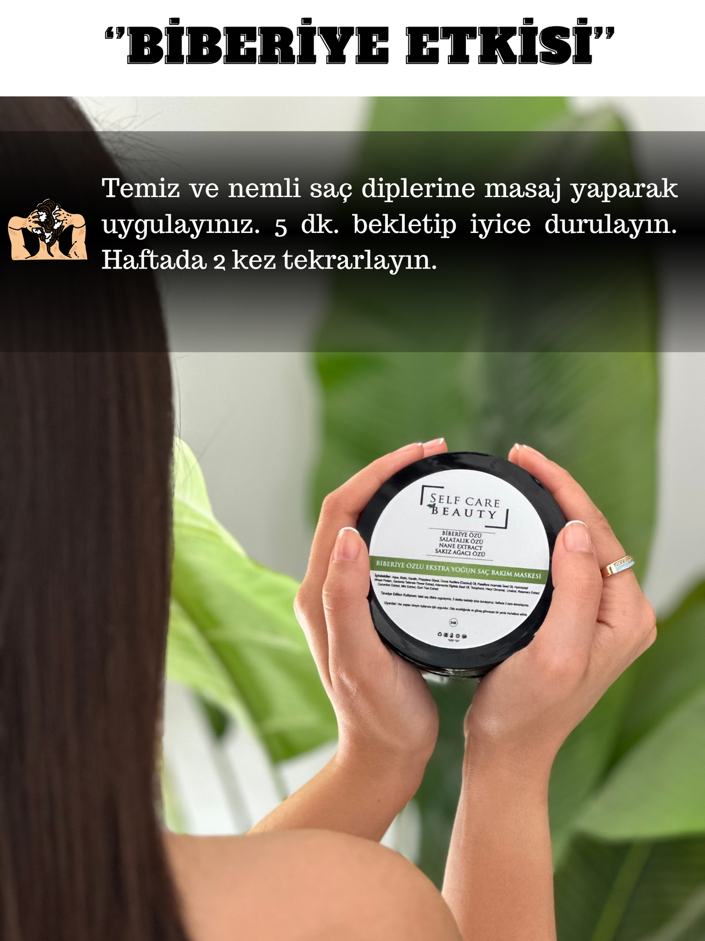 Biberiye Özlü Ekstra Yoğun Saç Bakım Maskesi