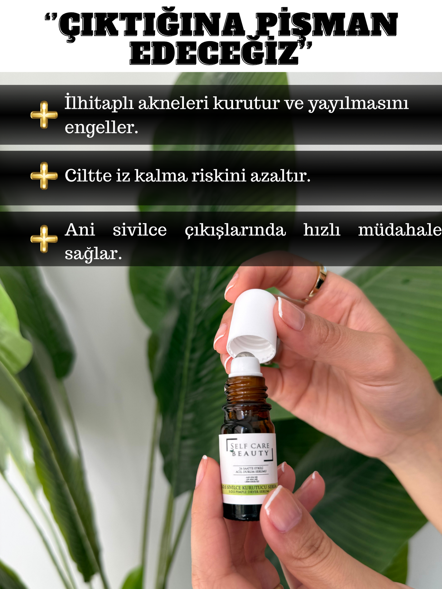 S.O.S Acil Durum Sivilce Kurutucu Serum (24 Saatte Söndürme Garantili)