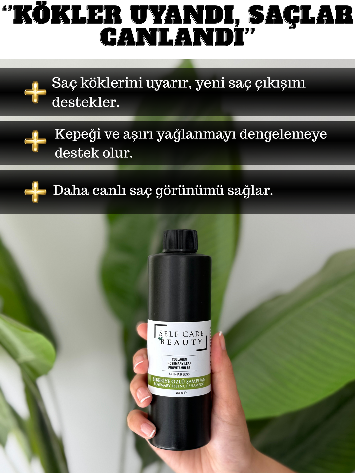 Biberiye Özlü Şampuan