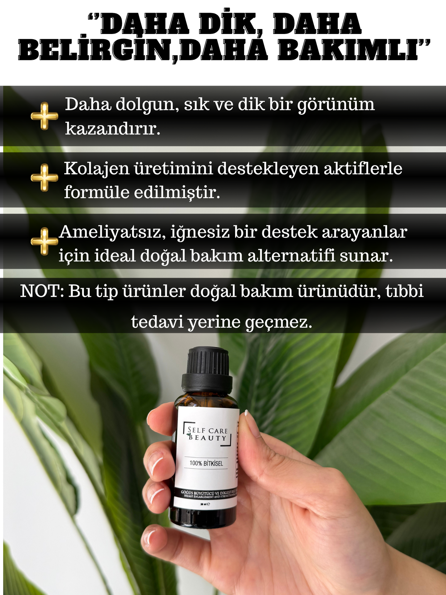 Göğüs Büyütücü Ve Dikleştirici Serum