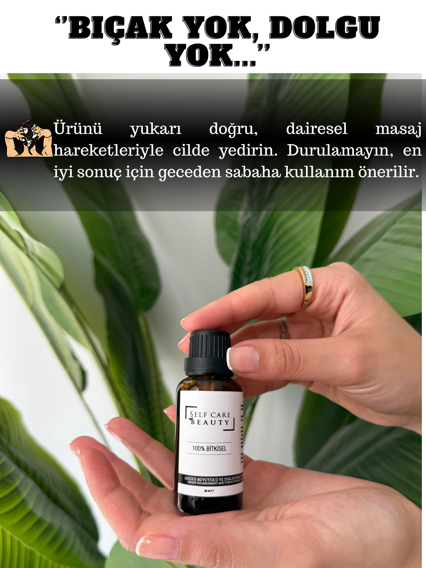 Göğüs Büyütücü Ve Dikleştirici Serum