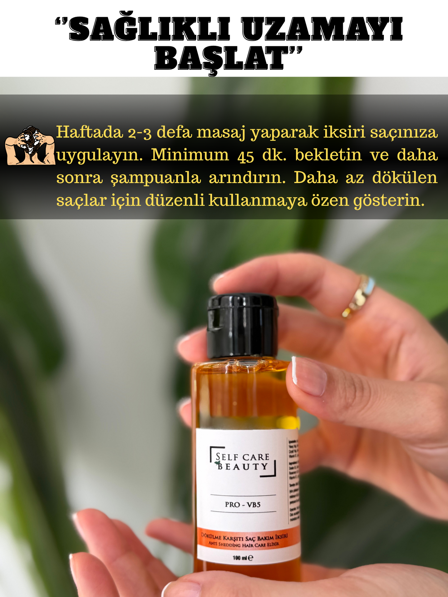 Dökülme Karşıtı Saç Bakım İksiri