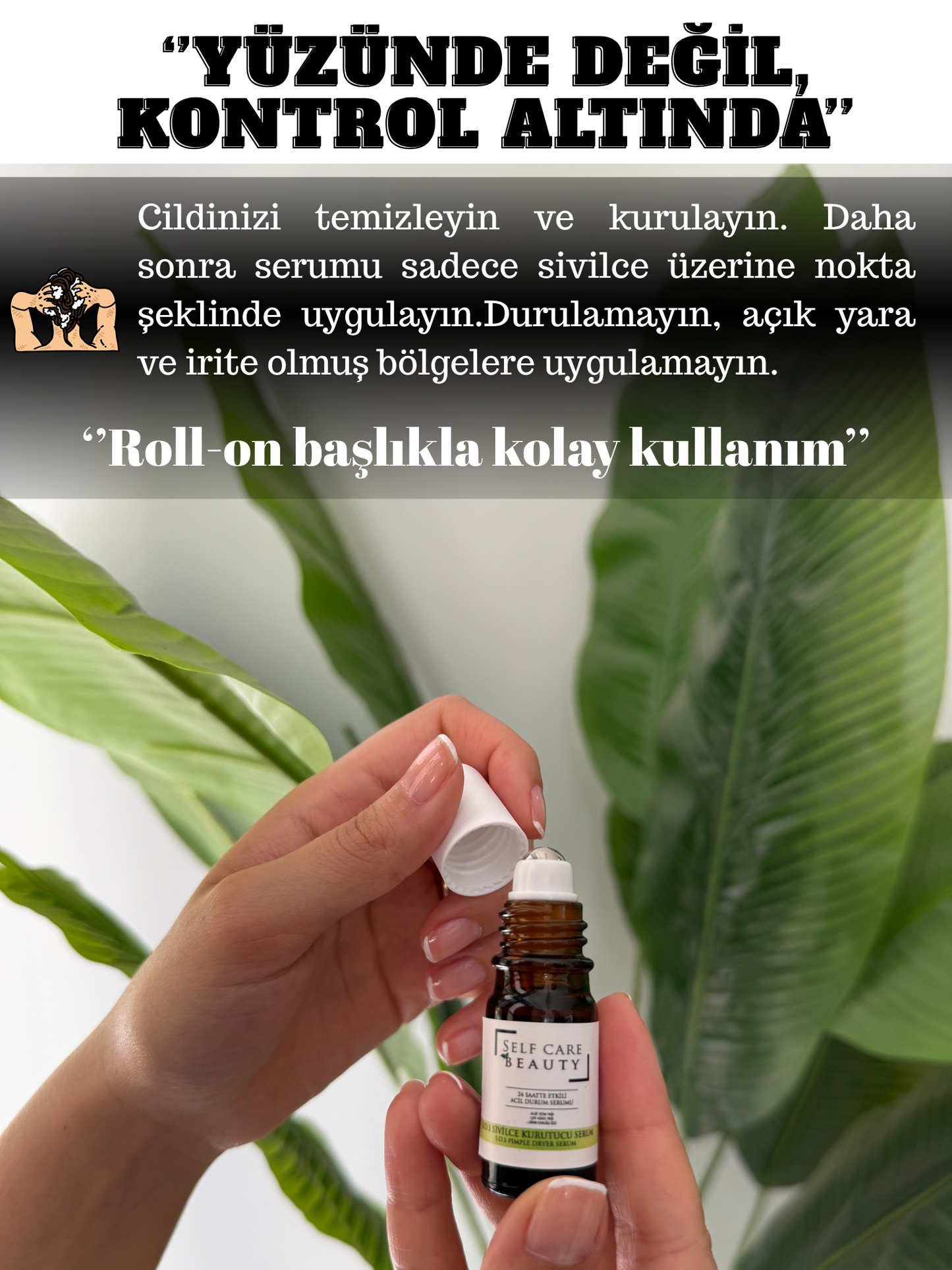 S.O.S Acil Durum Sivilce Kurutucu Serum (24 Saatte Söndürme Garantili)