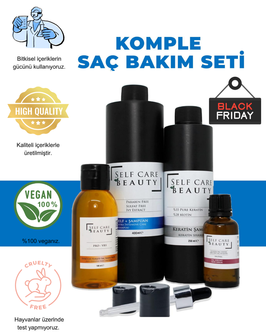 Komple Bakım Saç Seti