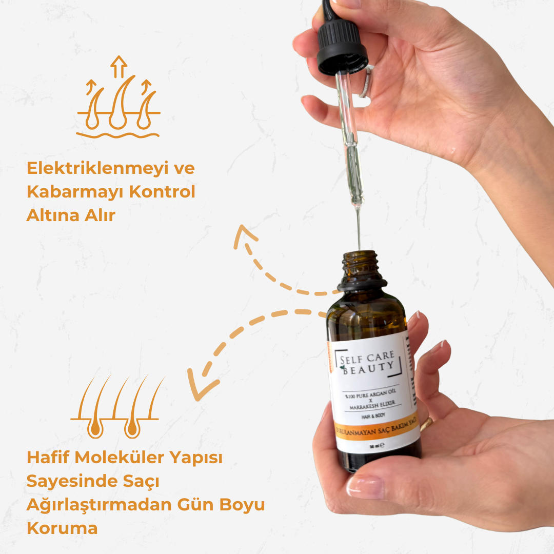 Durulanmayan Saç Bakım Yağı X Marrakesh Oil