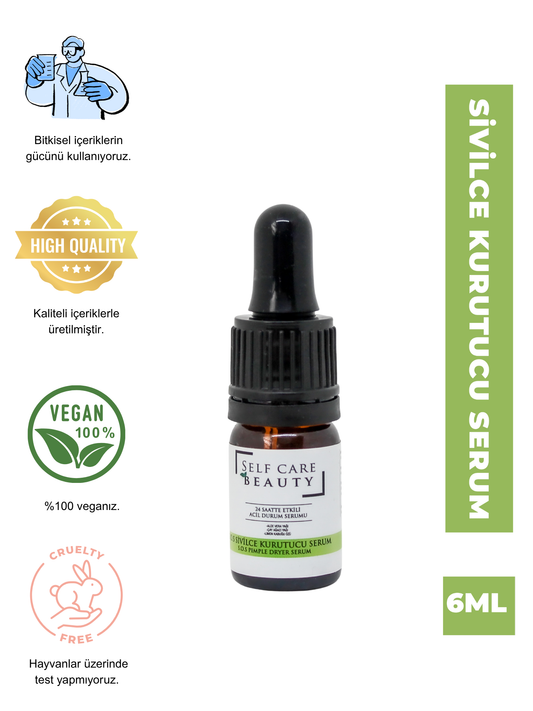 S.O.S Acil Durum Sivilce Kurutucu Serum (24 Saatte Söndürme Garantili)