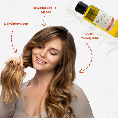 Doğanın 11 Gücü X Dökülme Karşıtı Saç Bakım İksiri