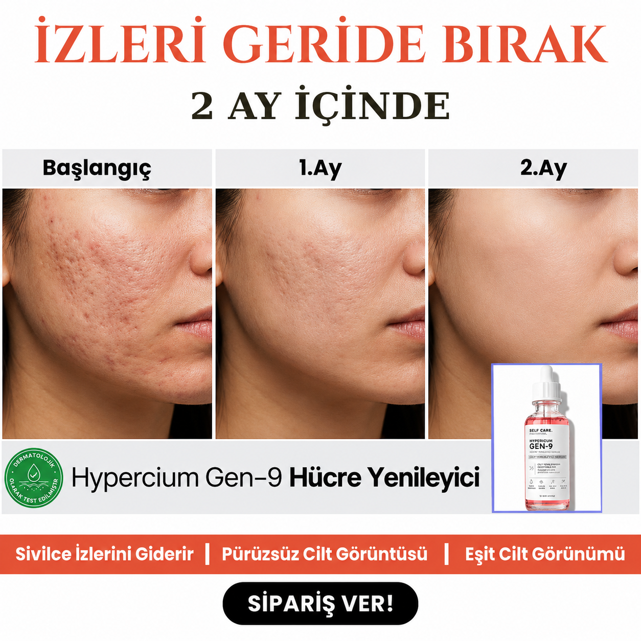 Hypericum GEN-9 Hücre Yenileyici Serum