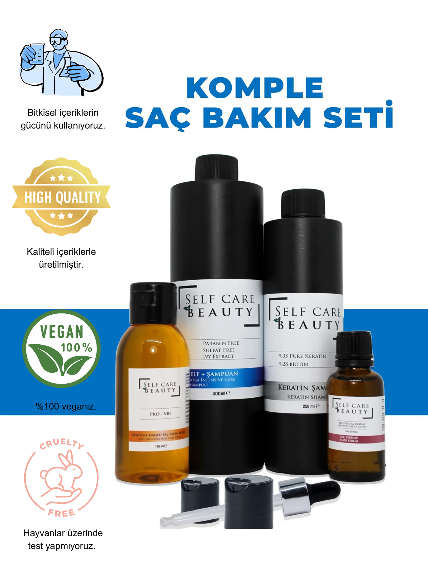 Komple Bakım Saç Seti